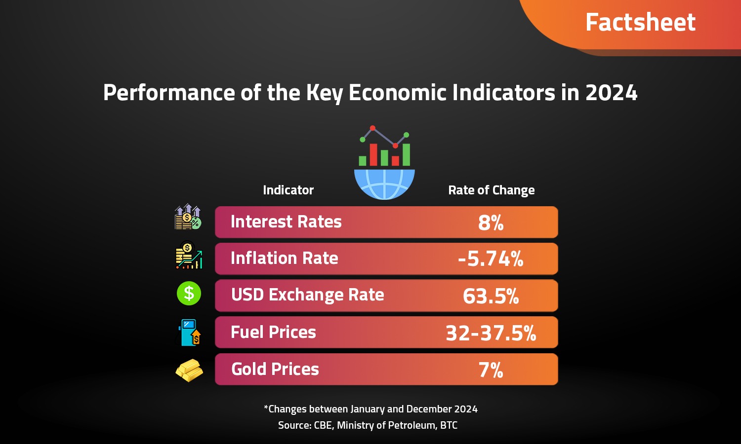 Reviewing Egypt’s Economic Performance in 2024

